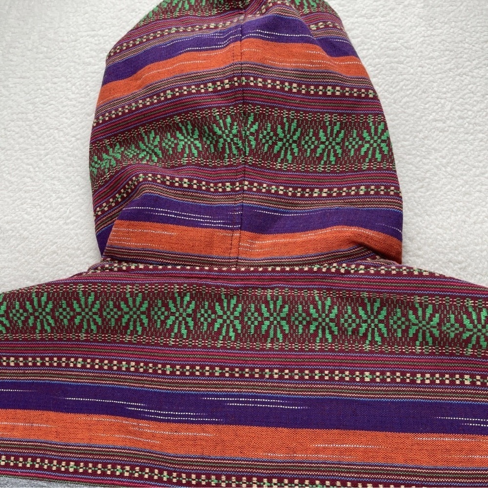 Howler Bros Shaman Hoodie Jacket Mens S Gray Full Zip Aztec Southwestern Adult - Picture 12 of 13